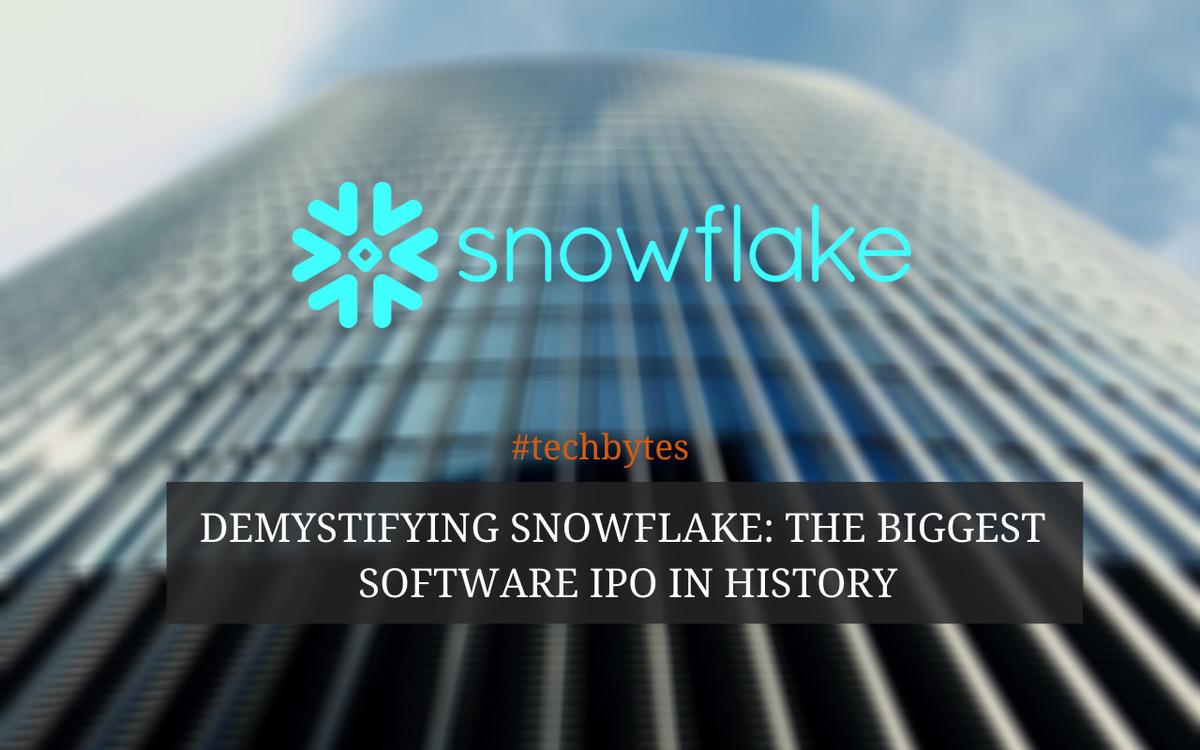 Demystifying Snowflake: The Biggest Software IPO in History – Techbytes